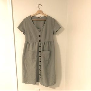 Button up dress size L/XL